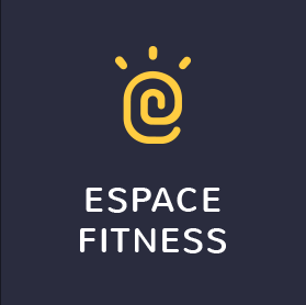 Logo Étincelle espace fitness jaune